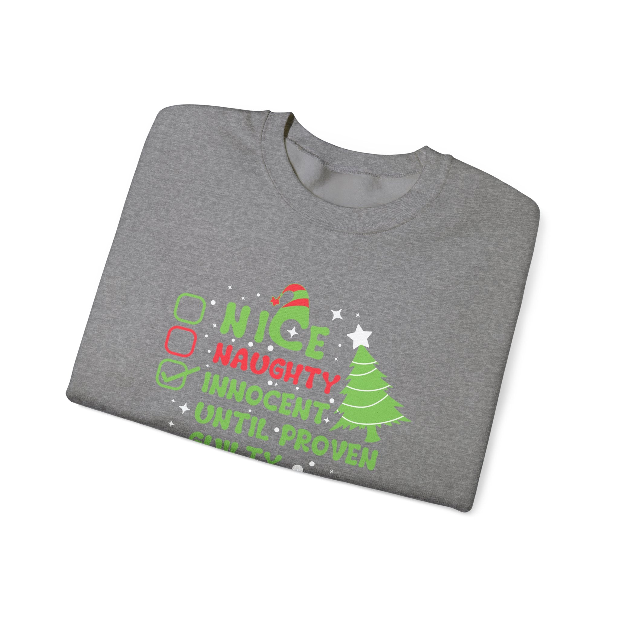 Naughty or Nice Unisex Heavy Blend™ Crewneck Sweatshirt