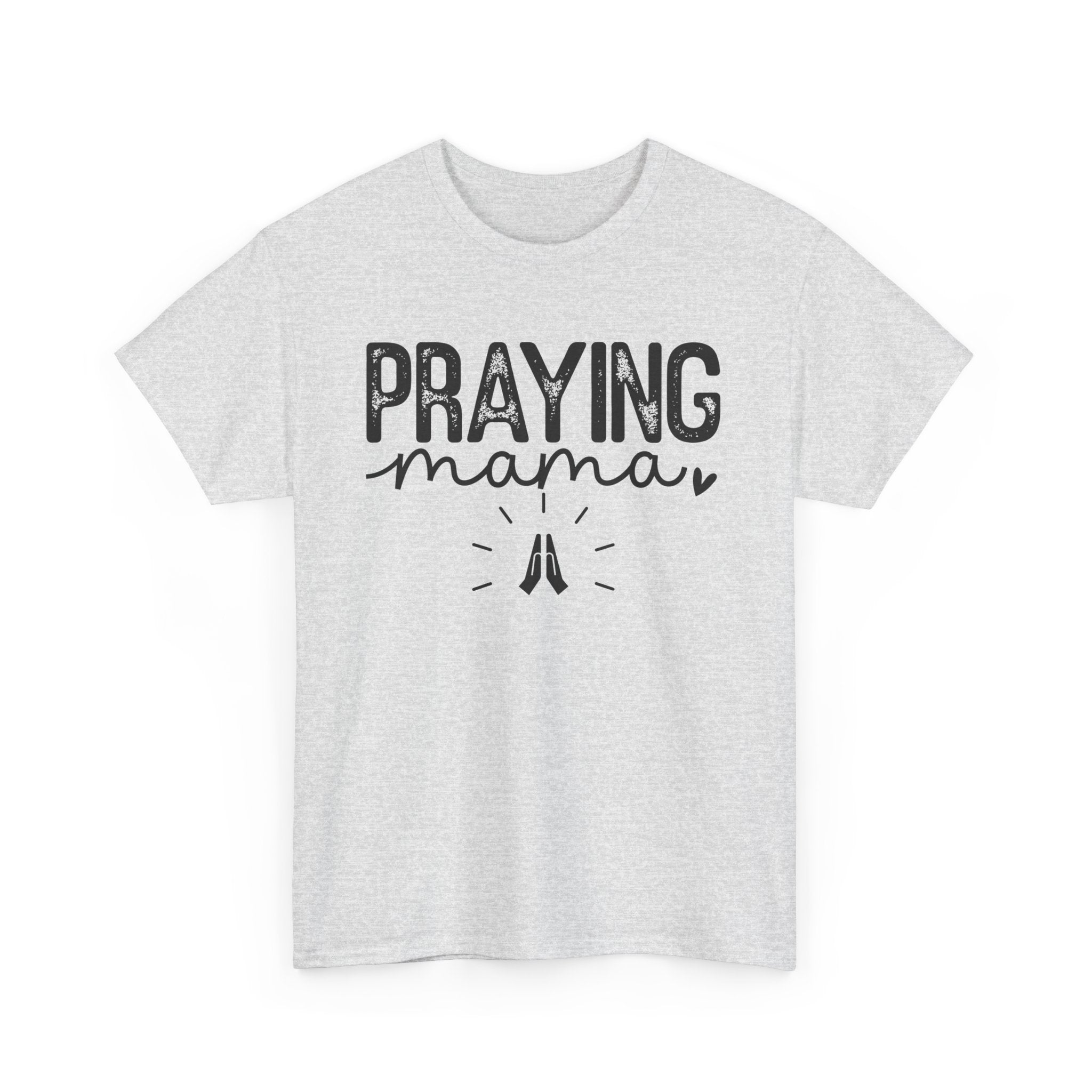 Praying Mama Black Unisex Heavy Cotton Tee - Spruced Roost