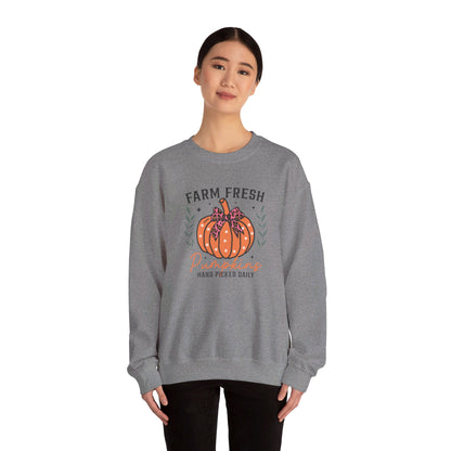 Farm Fresh Pumpkins - Unisex Heavy Blend™ Crewneck Sweatshirt