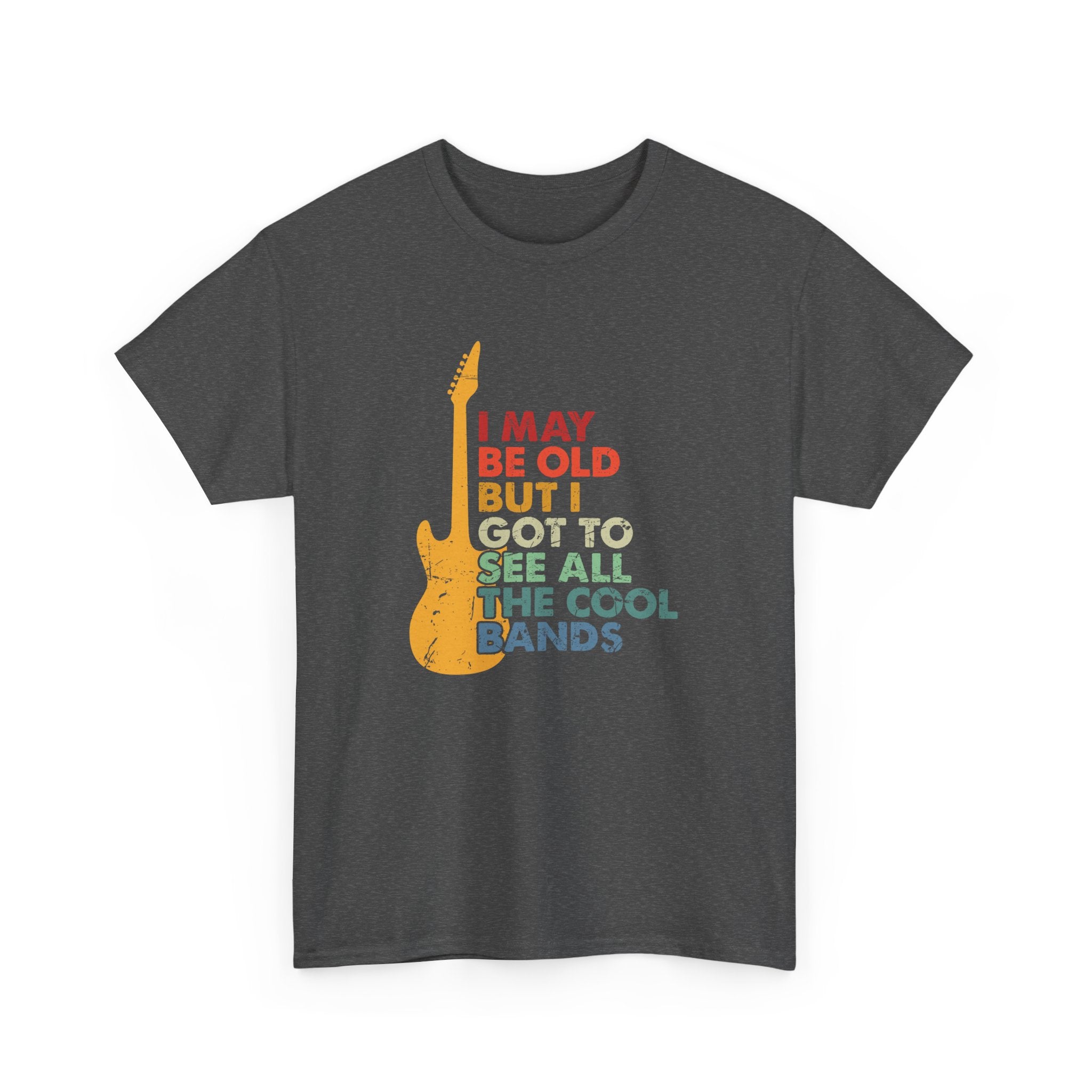 The cool bands  - Unisex Heavy Cotton Tee - Spruced Roost