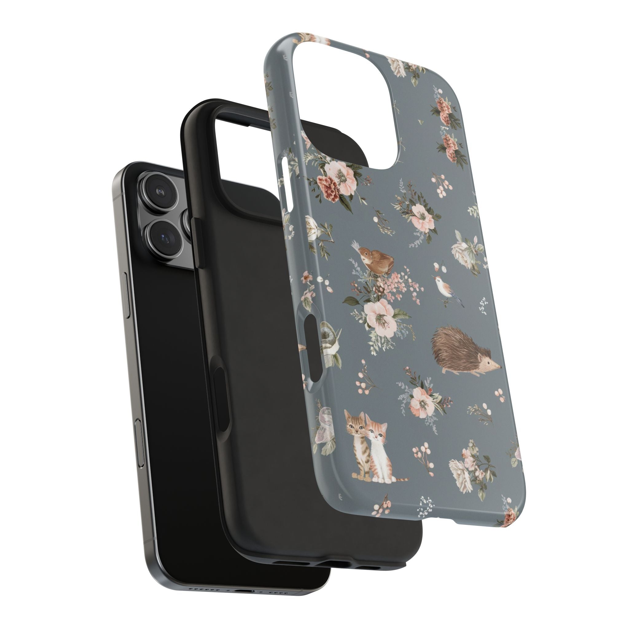 Cat Walk in the Park - Tough Case for iPhone 14, 15, 16 - Spruced Roost
