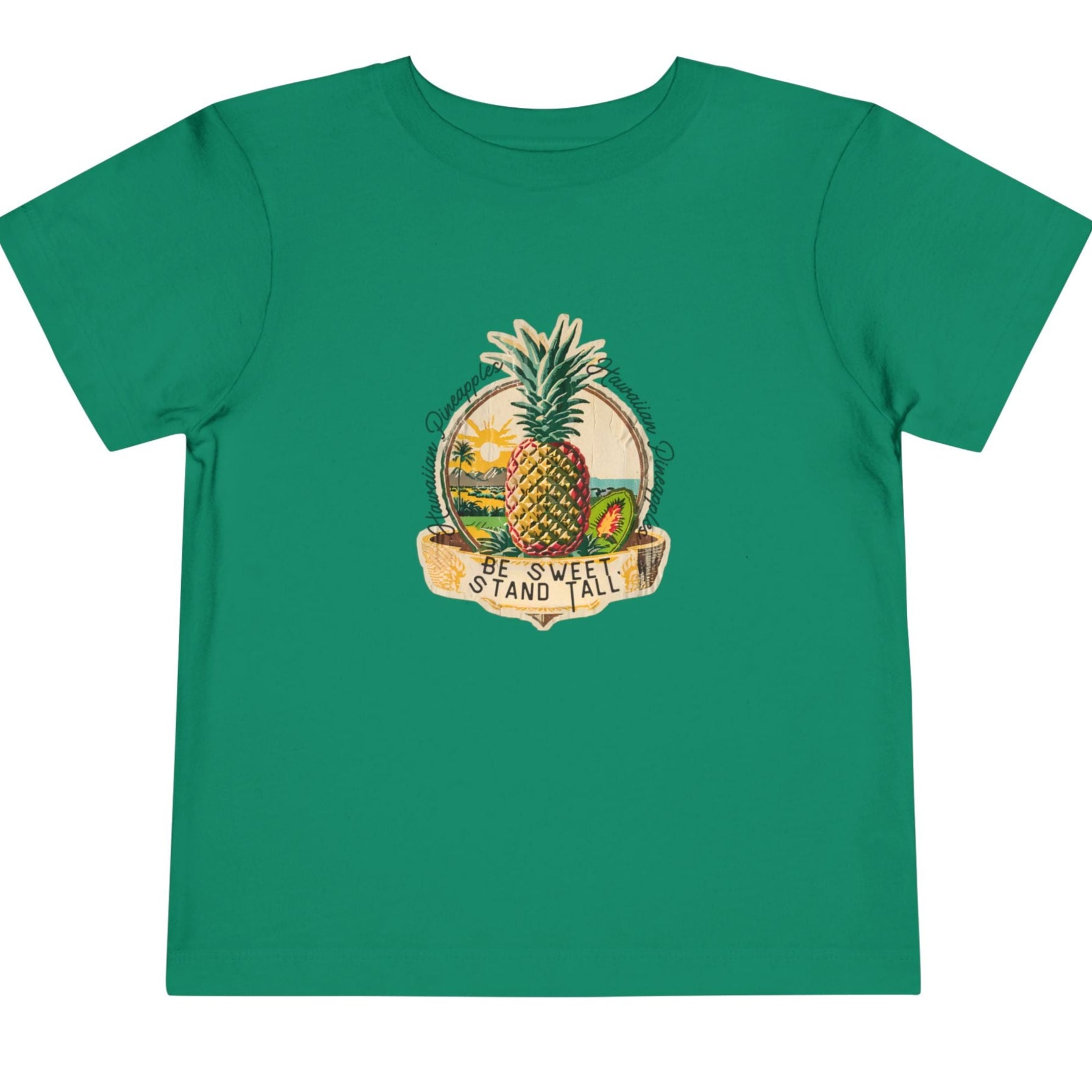 Hawaiian Pineapple Stay Sweet, Stand Tall - Kids' T-Shirt - 2T, 3T, 4T, 5T