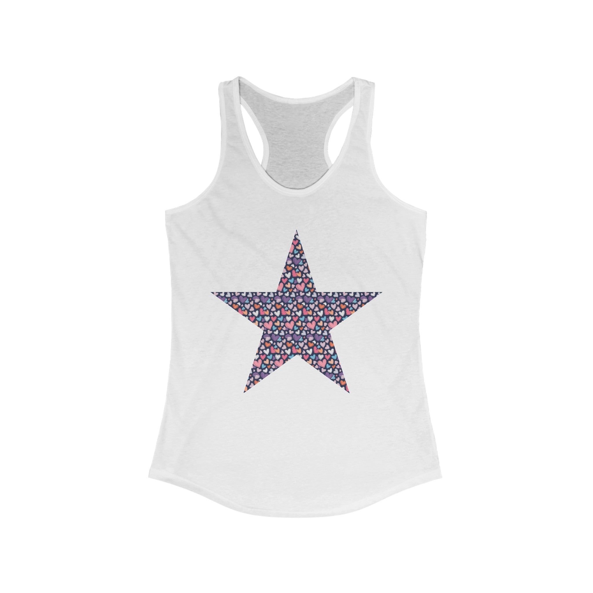 Up-Hearted Women's Ideal Star Racerback Tank