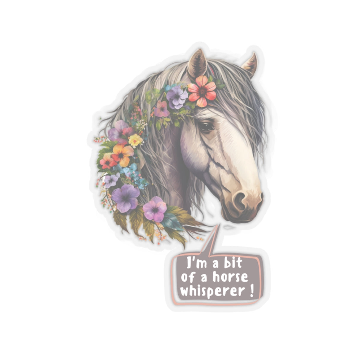 Horse Whisperer Kiss-Cut Stickers