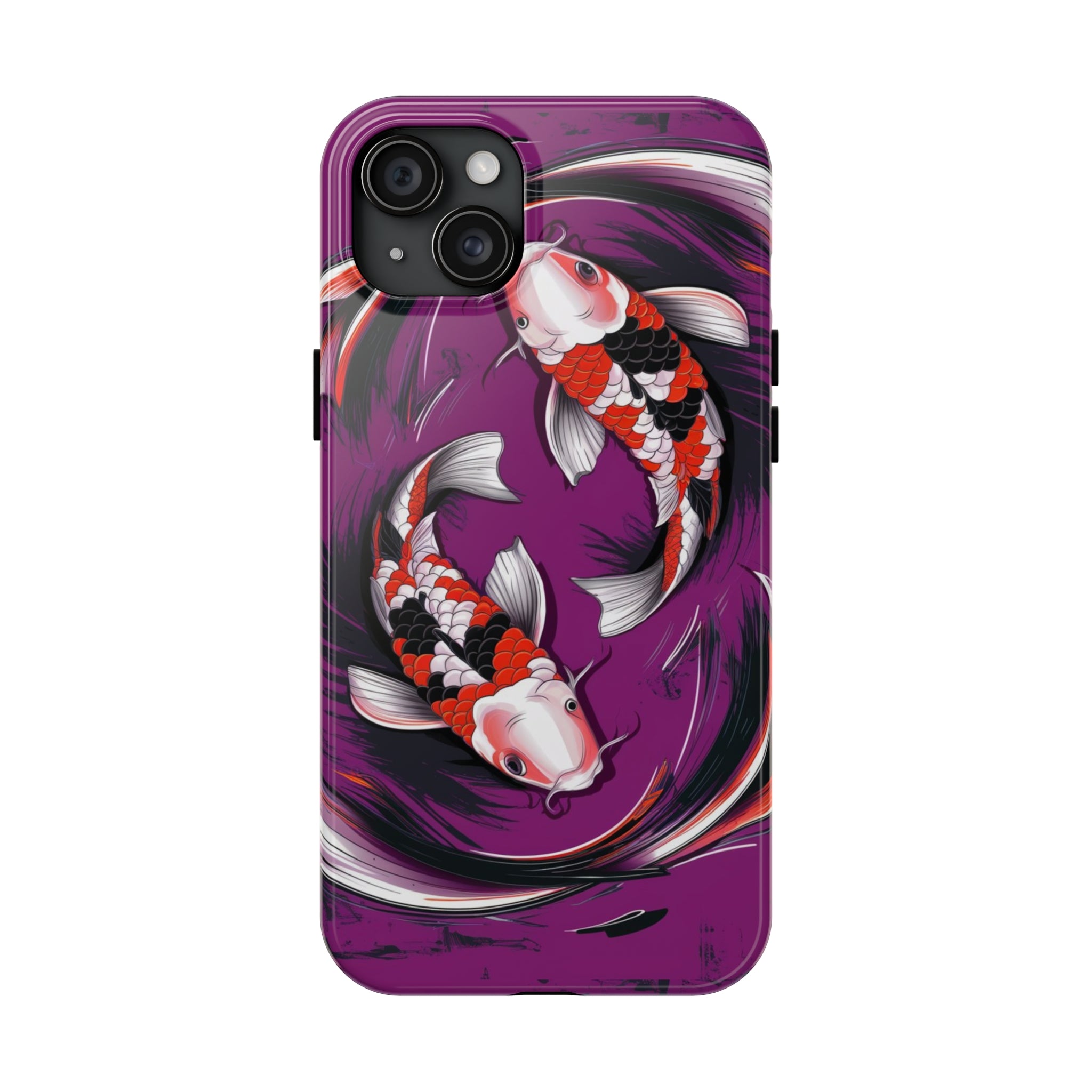 Koi's Pond Circles - Tough Phone Cases