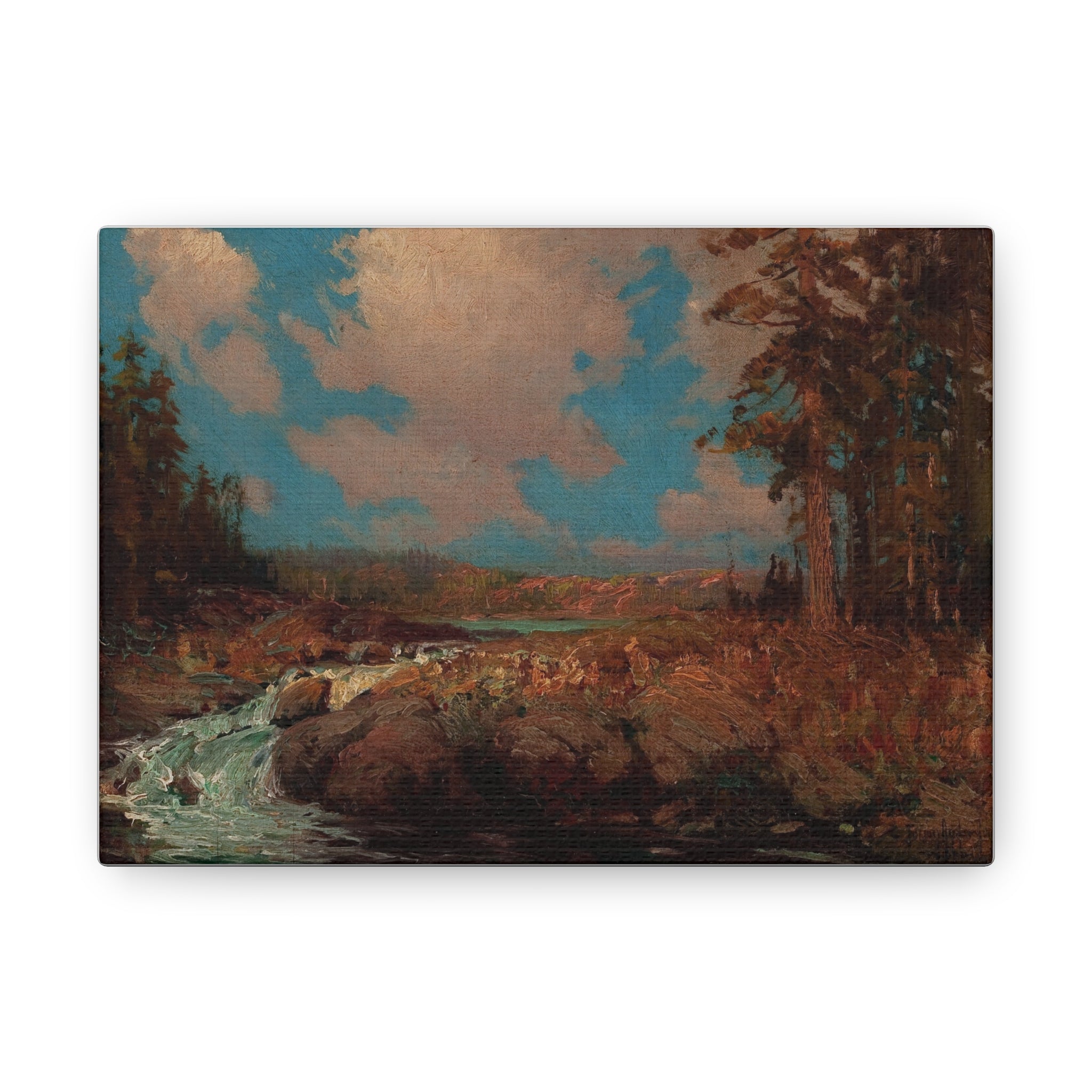 New York Landscape 1908 - Julian Onderdonk Canvas Gallery Wraps - Spruced Roost