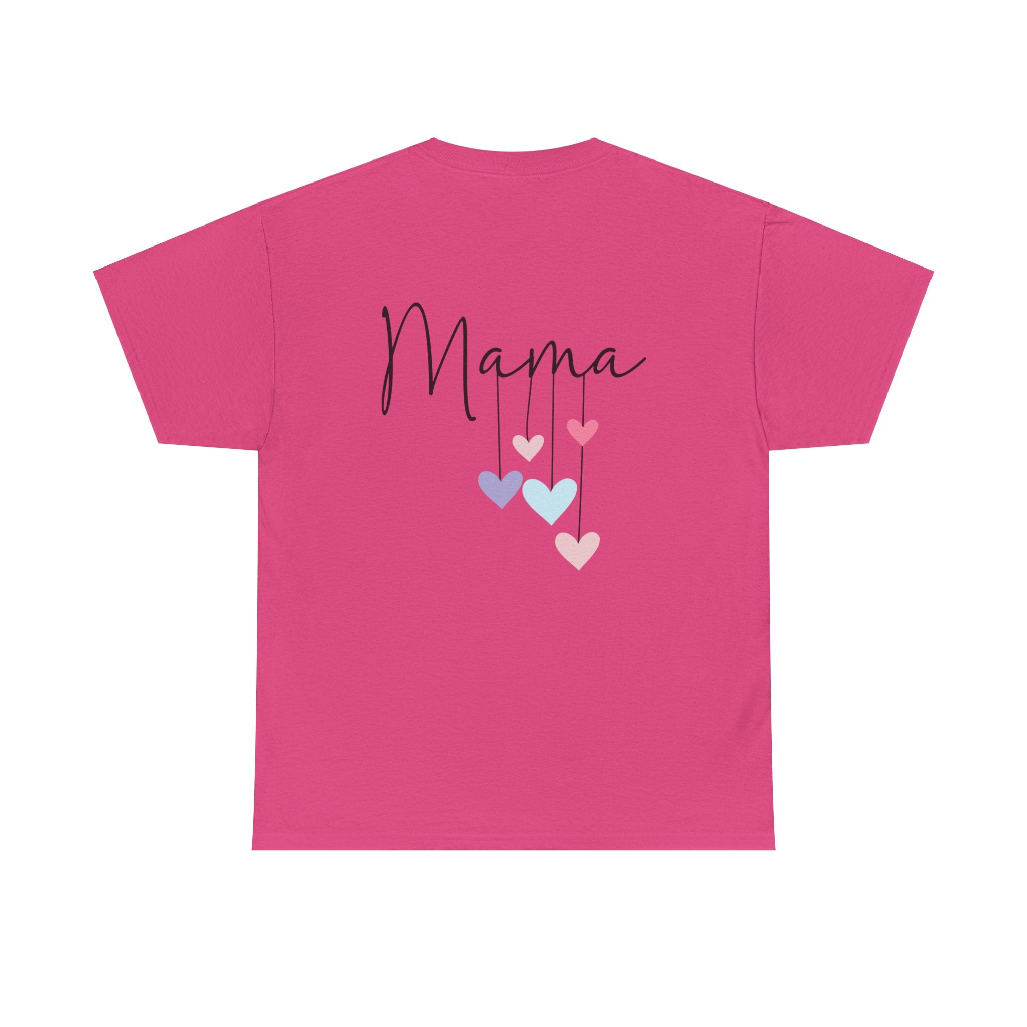 Mama Hearts on a String - Unisex Heavy Cotton Tee