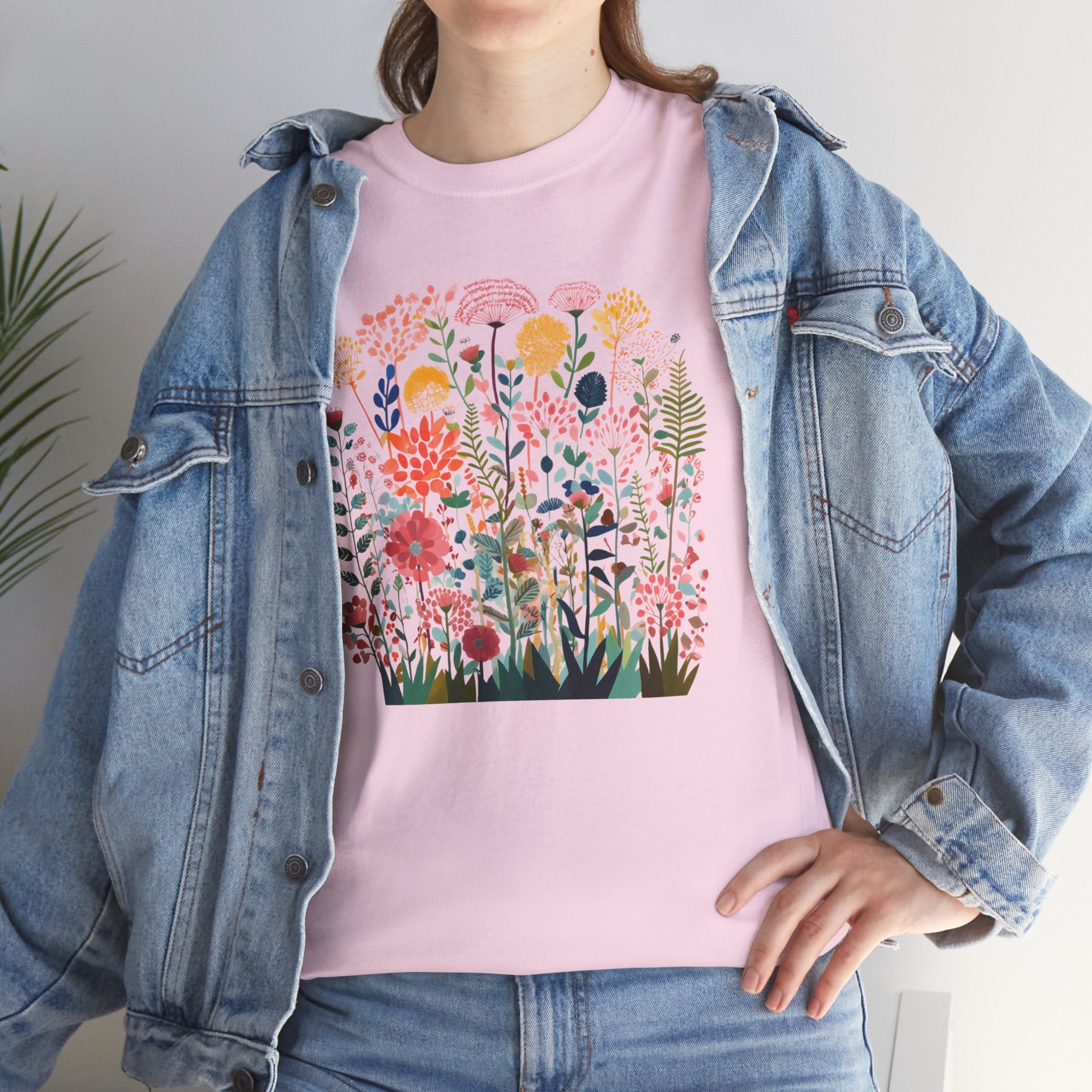 Bloomin' Wildflowers Heavy Cotton Tee -  Spring Celebrations