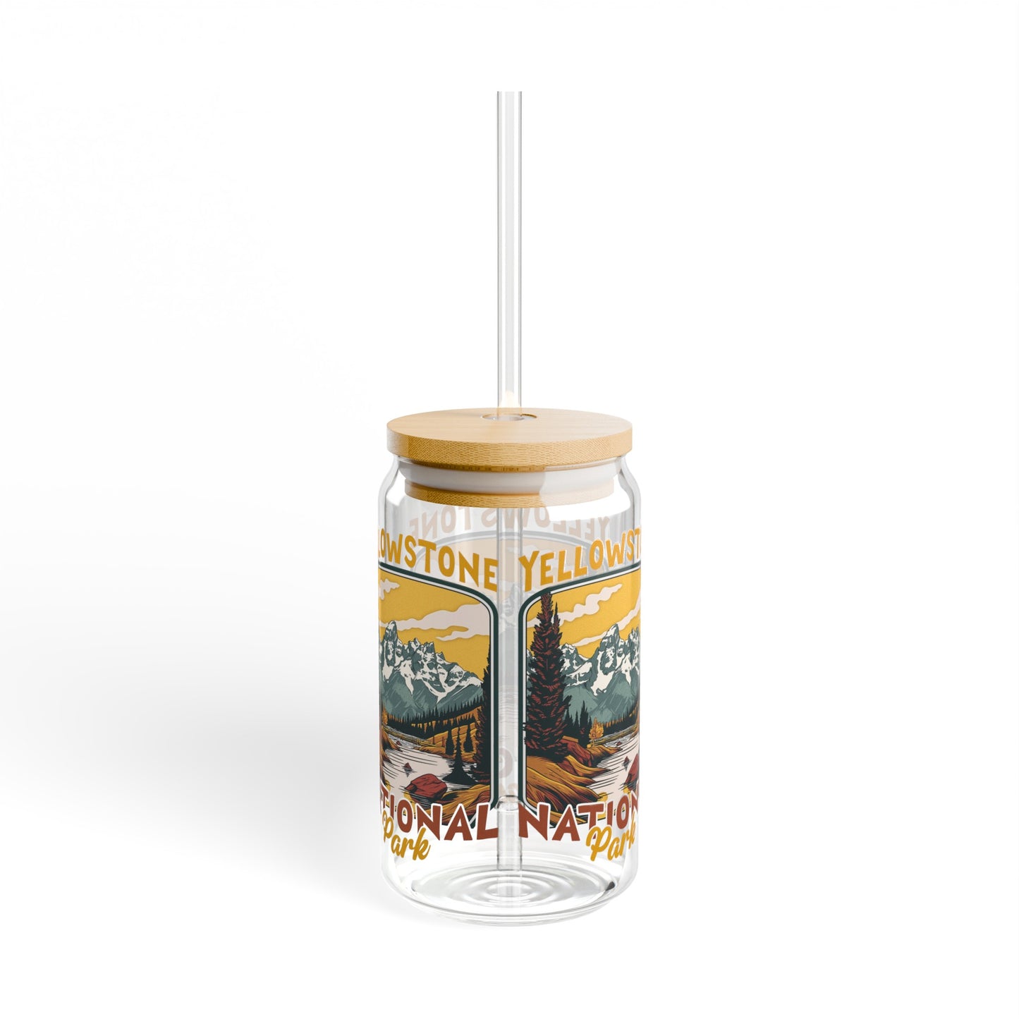 Yellowstone National Park - Sipper Glass, 16oz