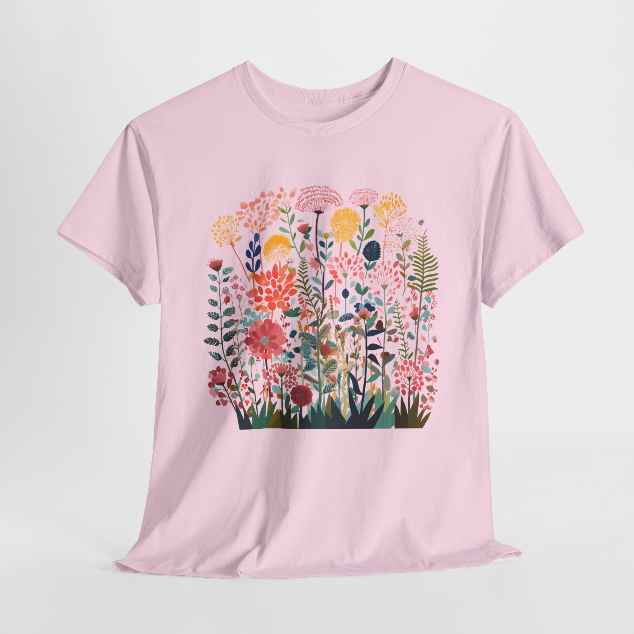 Bloomin' Wildflowers Heavy Cotton Tee -  Spring Celebrations