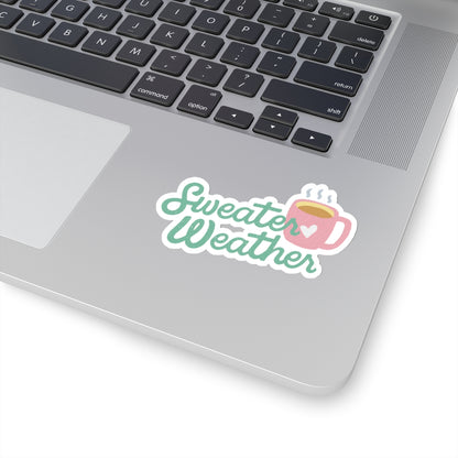 Sweater Weather Kiss-Cut Stickers