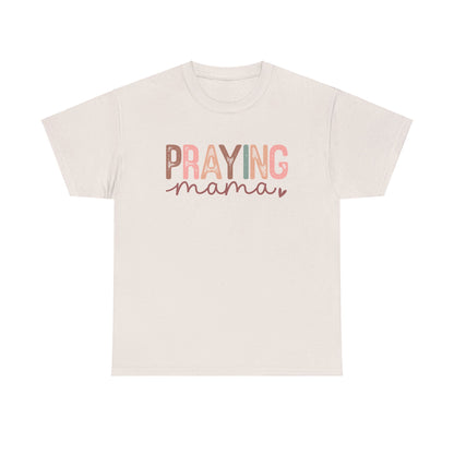 Praying Mama Colorful Unisex Heavy Cotton Tee