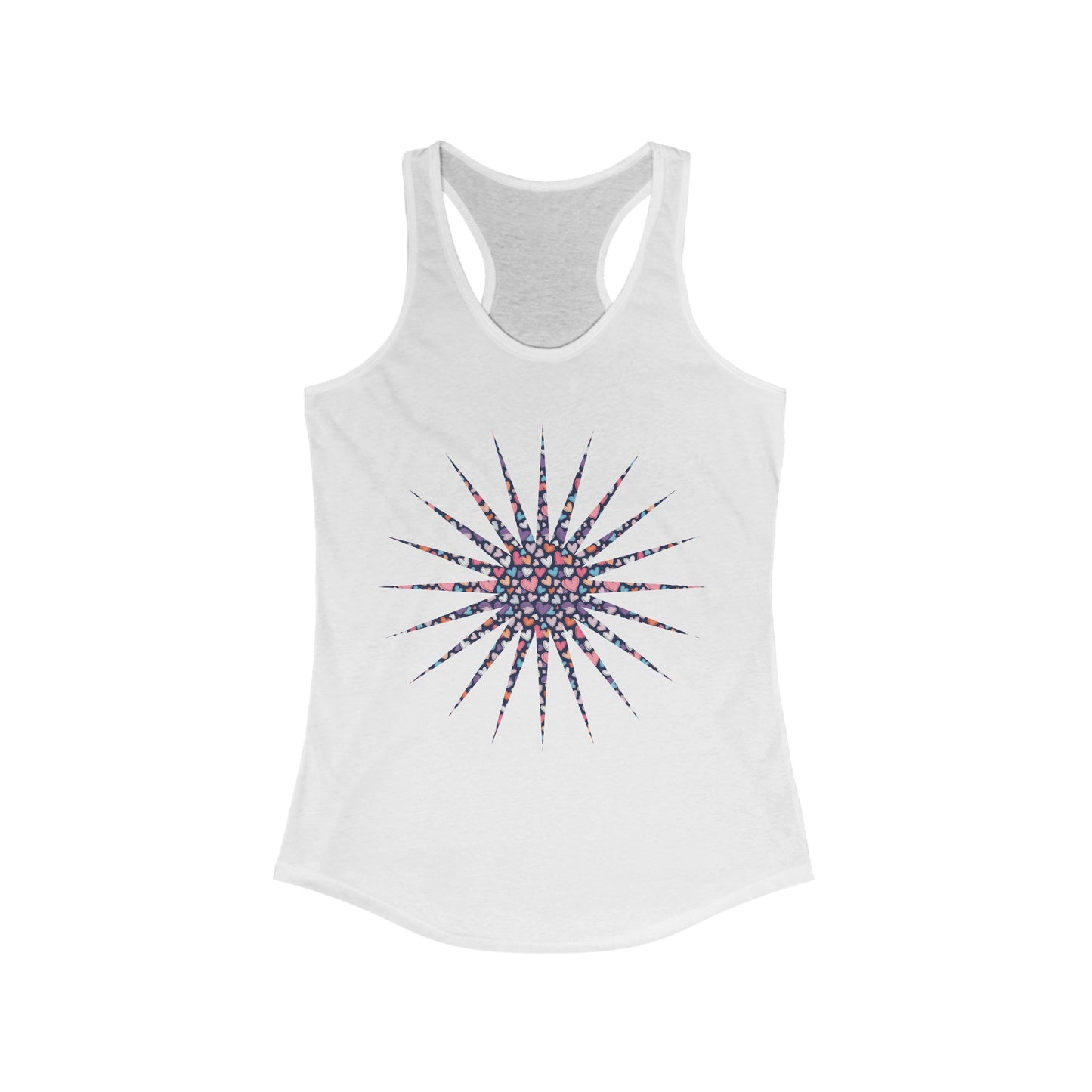 Up-Hearted Celestial Women's Ideal Racerback Tank