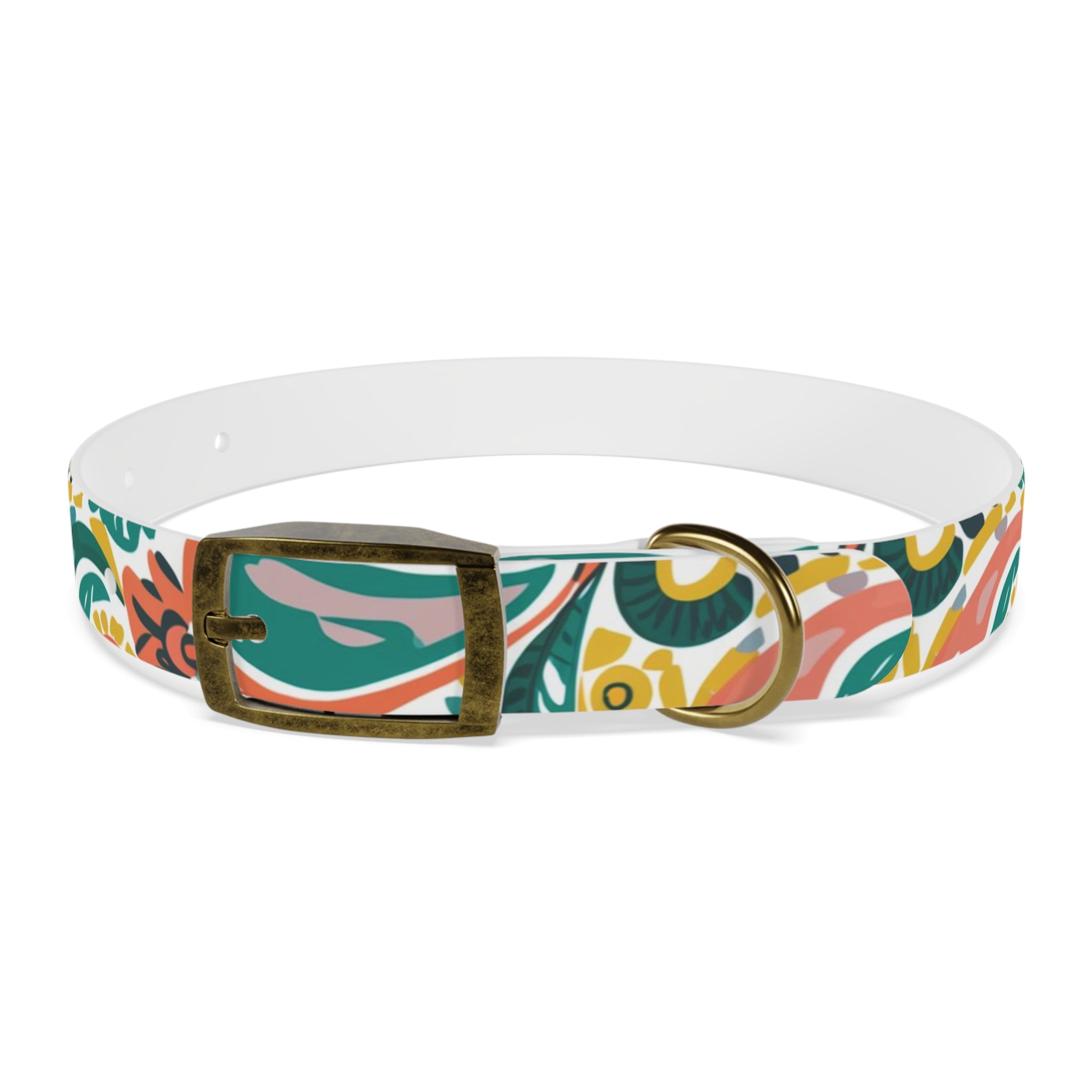 Paisley Persimmon - Dog Collar