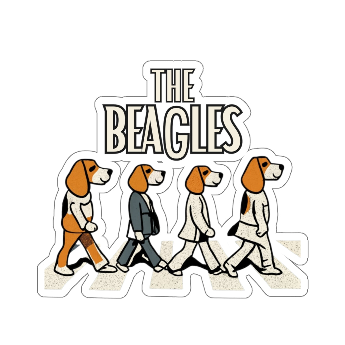 The Beagles - Kiss-Cut Stickers