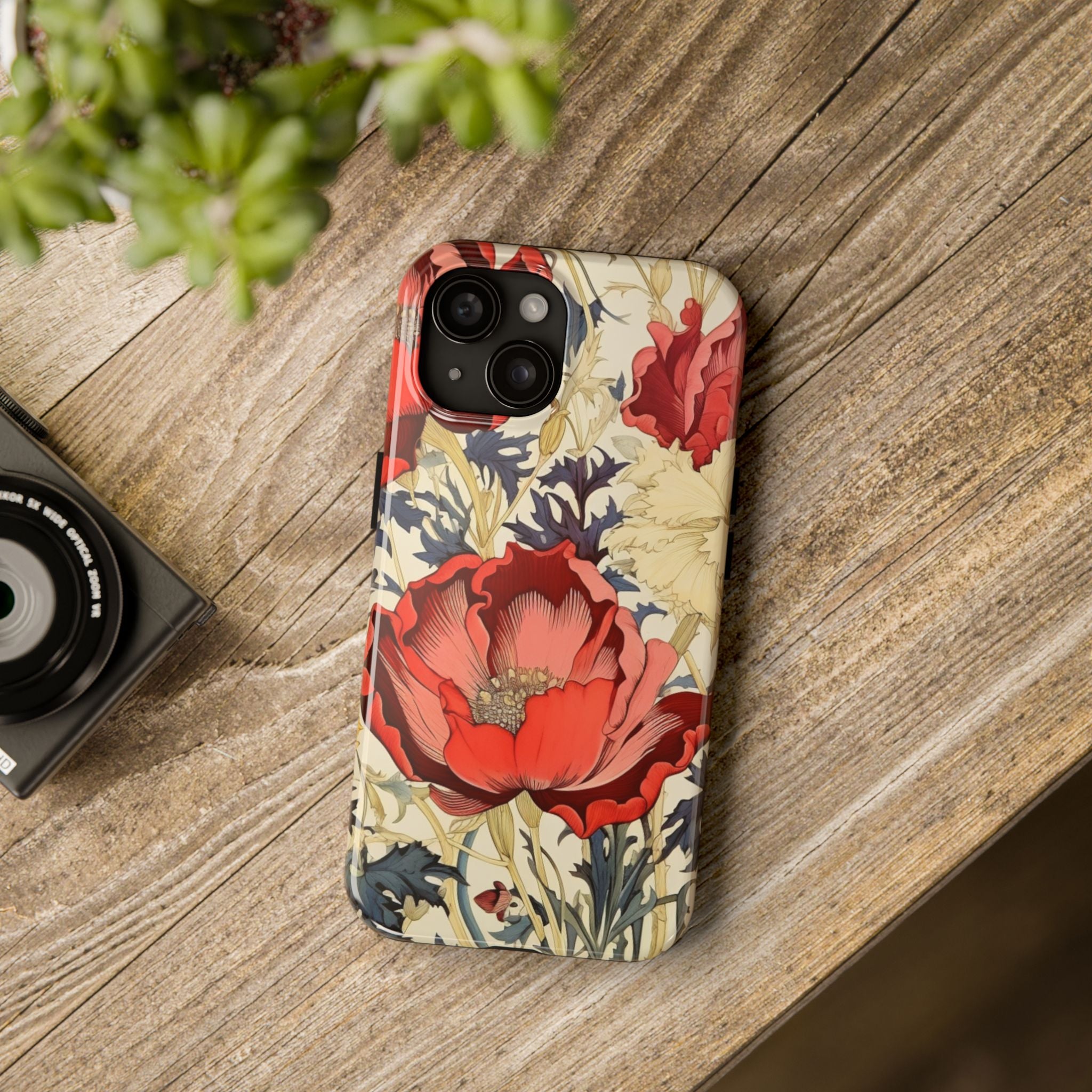 Poppy Delight - Tough Case for iPhone 14, 15, 16