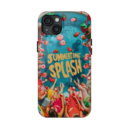 Summertime Splash - Tough Case for iPhone 14, 15, 16