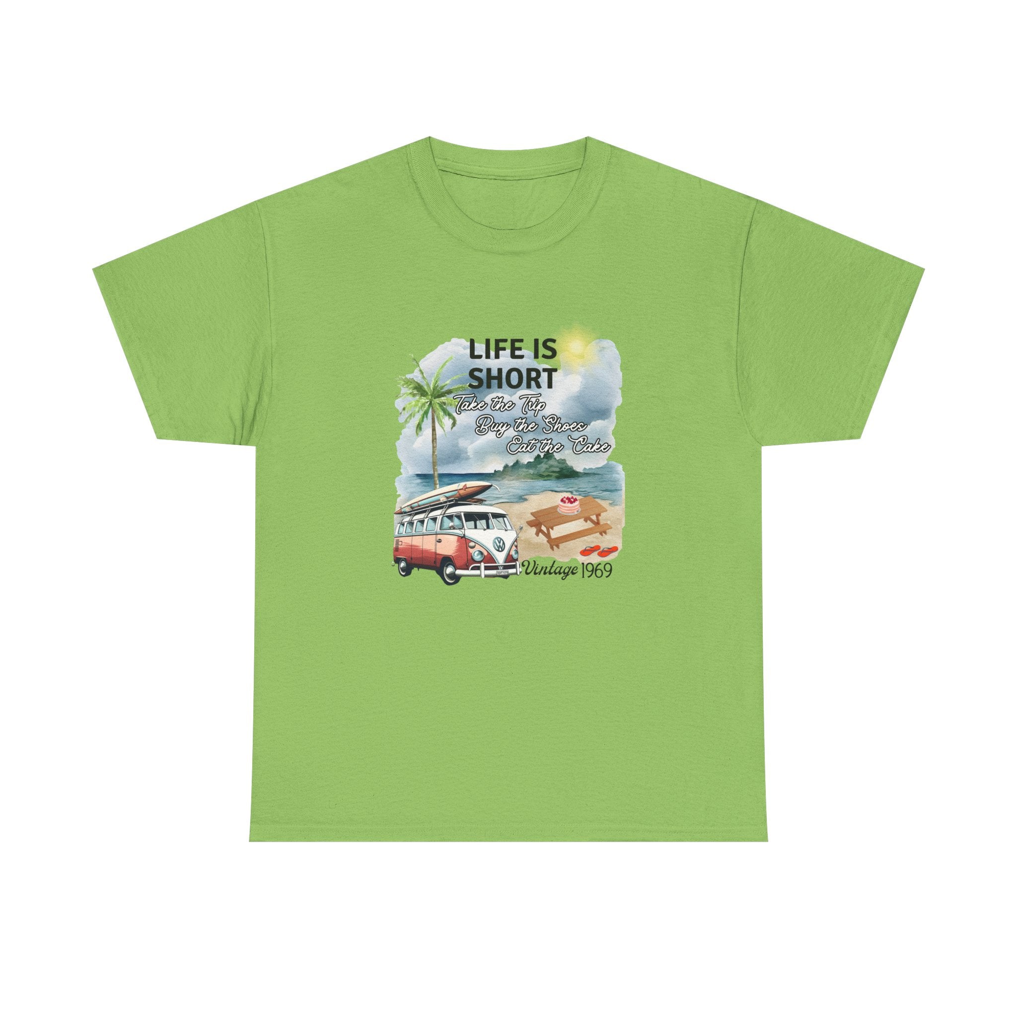 Life is Short - Unisex Heavy Cotton Tee