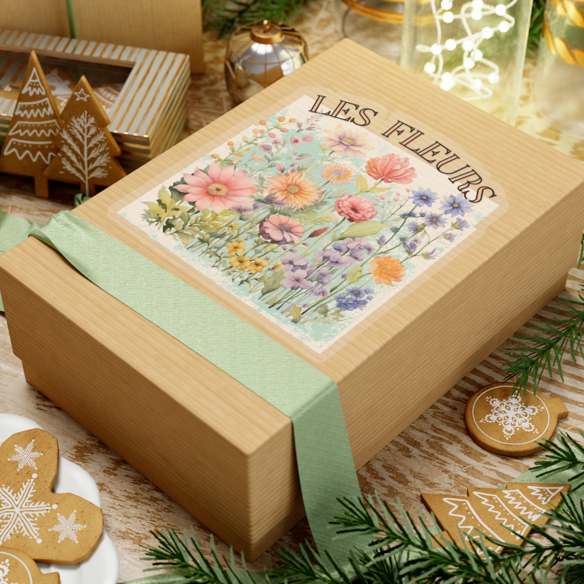 Les Gardin Les Fleurs Kiss-Cut Stickers