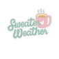 Sweater Weather Kiss-Cut Stickers