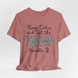 Keep Calm and let the Financial Analyst handle It - Jersey Short Sleeve Tee