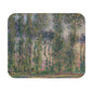 Poplars at Giverny 1887 - Claude Monet - Mouse pad  (Rectangle)