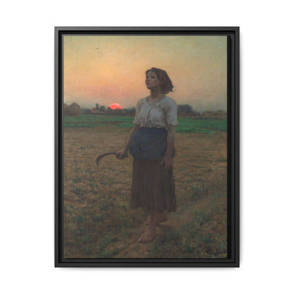 The song of the Lark 1886 - Jules Breton - Matte Canvas, Print (Multi-color)