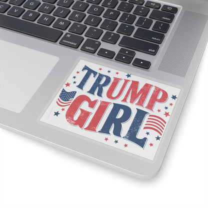 Trump Girl Kiss-Cut Stickers