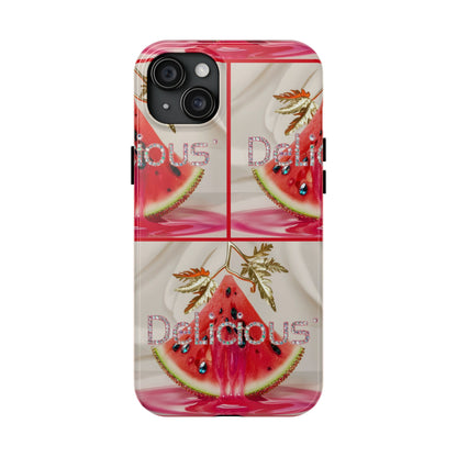 Delicious Watermelon - Tough Case for iPhone 14, 15, 16