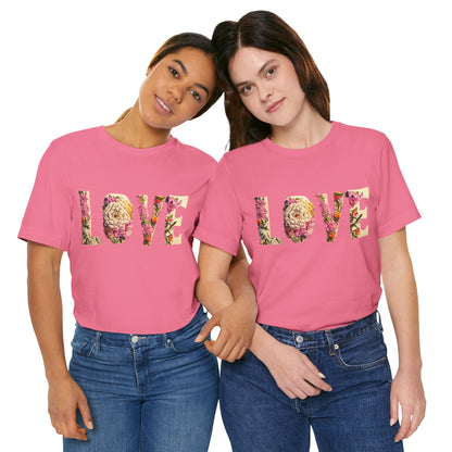 LOVE - Unisex Jersey Short Sleeve Tee - S-3XL