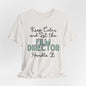 Keep Calm and let the Film Director handle It - Jersey Short Sleeve Tee