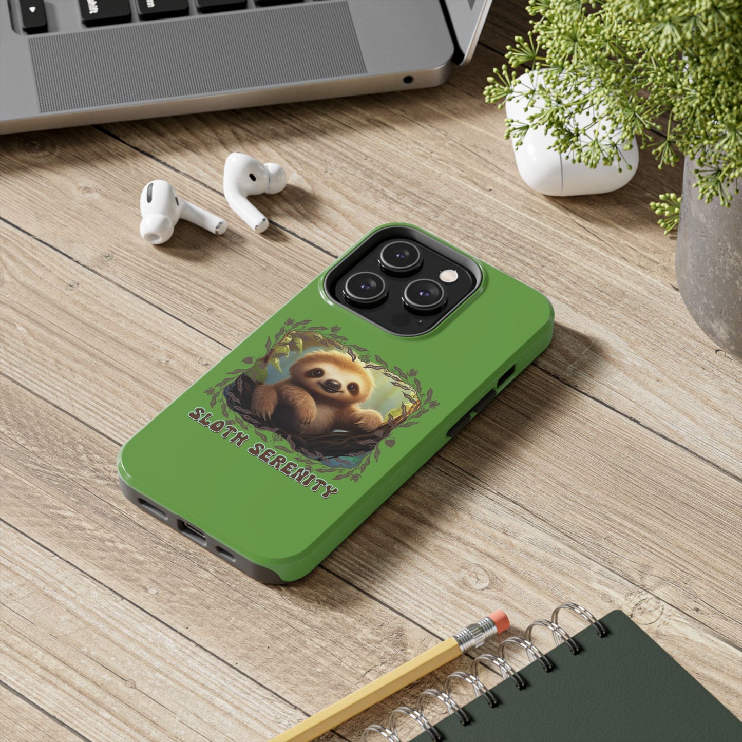 Sloth Serenity - Tough Case for iPhone 14, 15, 16