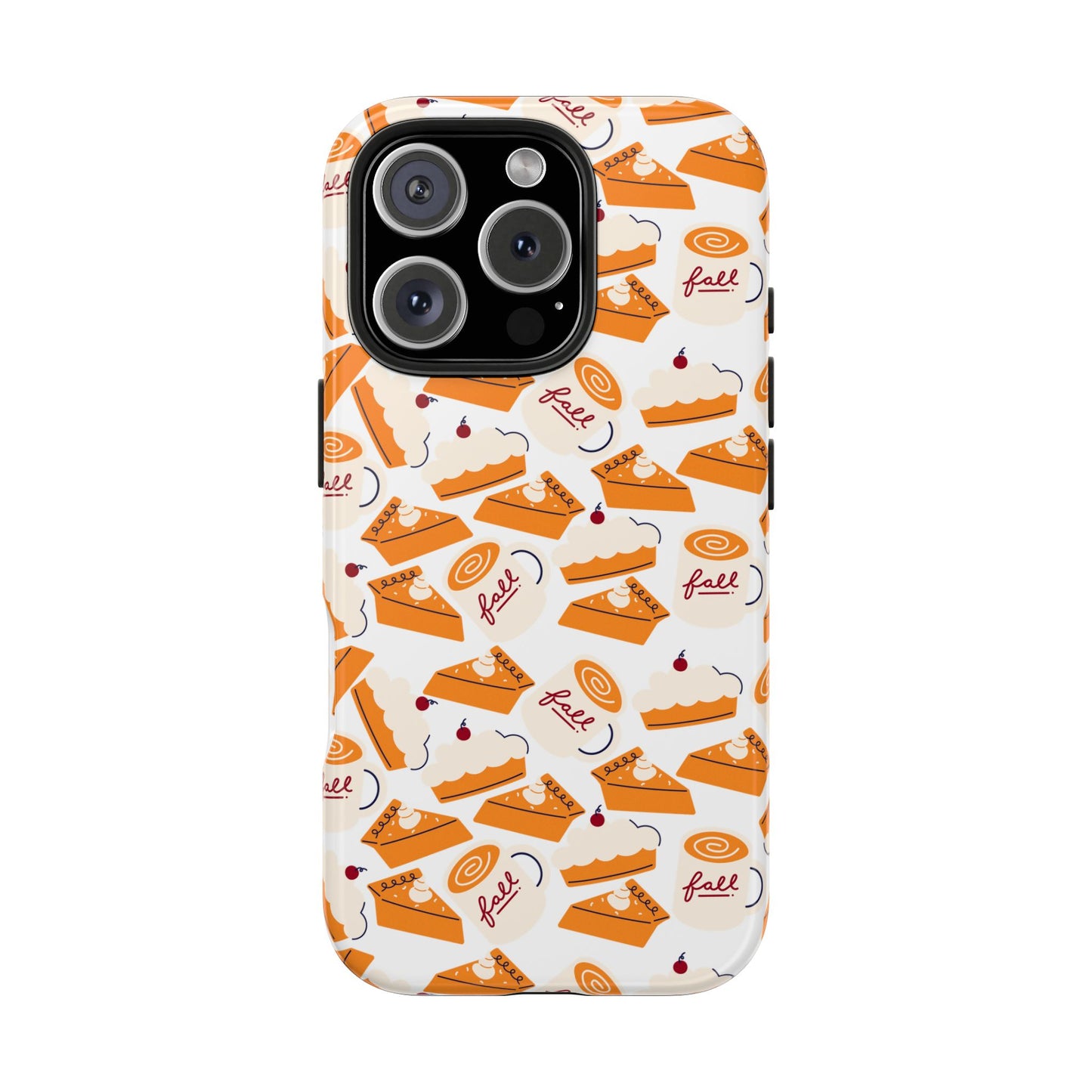 Ode to Pumpkin Pie - Tough Case for iPhone 14, 15, 16