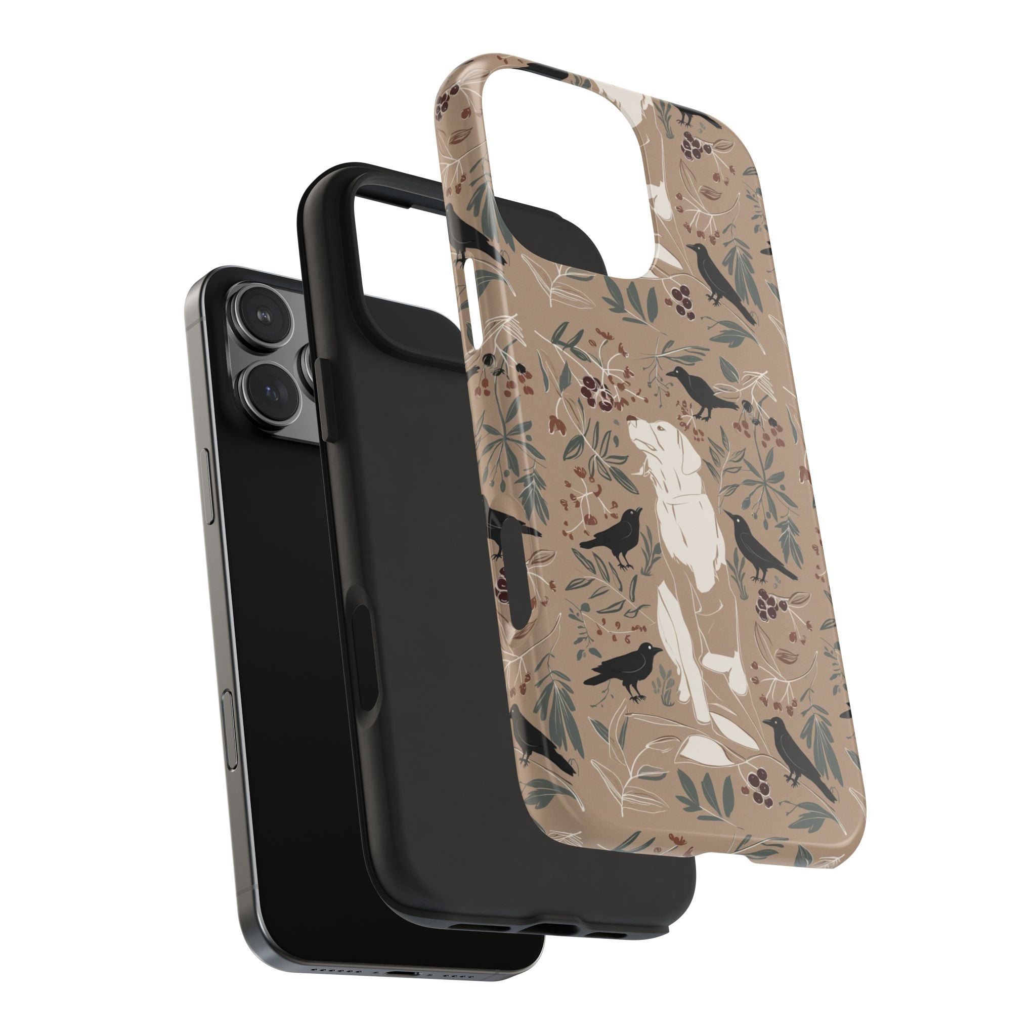 Nature's Dog Walk - Tough Case for iPhone 14, 15, 16 - Spruced Roost