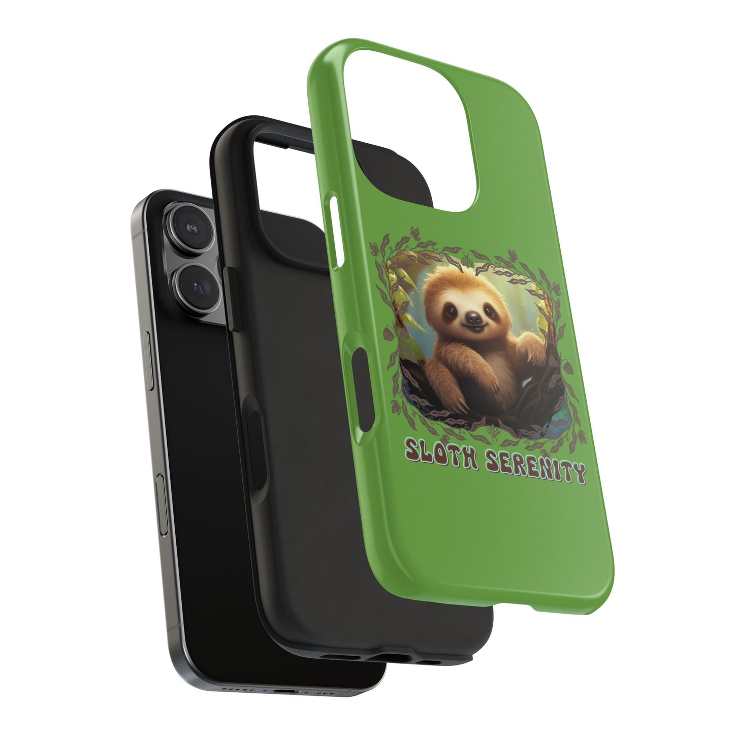 Sloth Serenity - Tough Case for iPhone 14, 15, 16