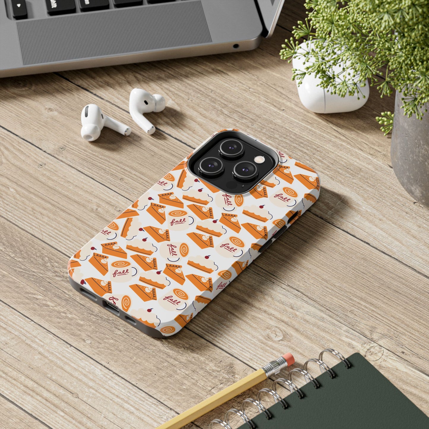 Ode to Pumpkin Pie - Tough Case for iPhone 14, 15, 16