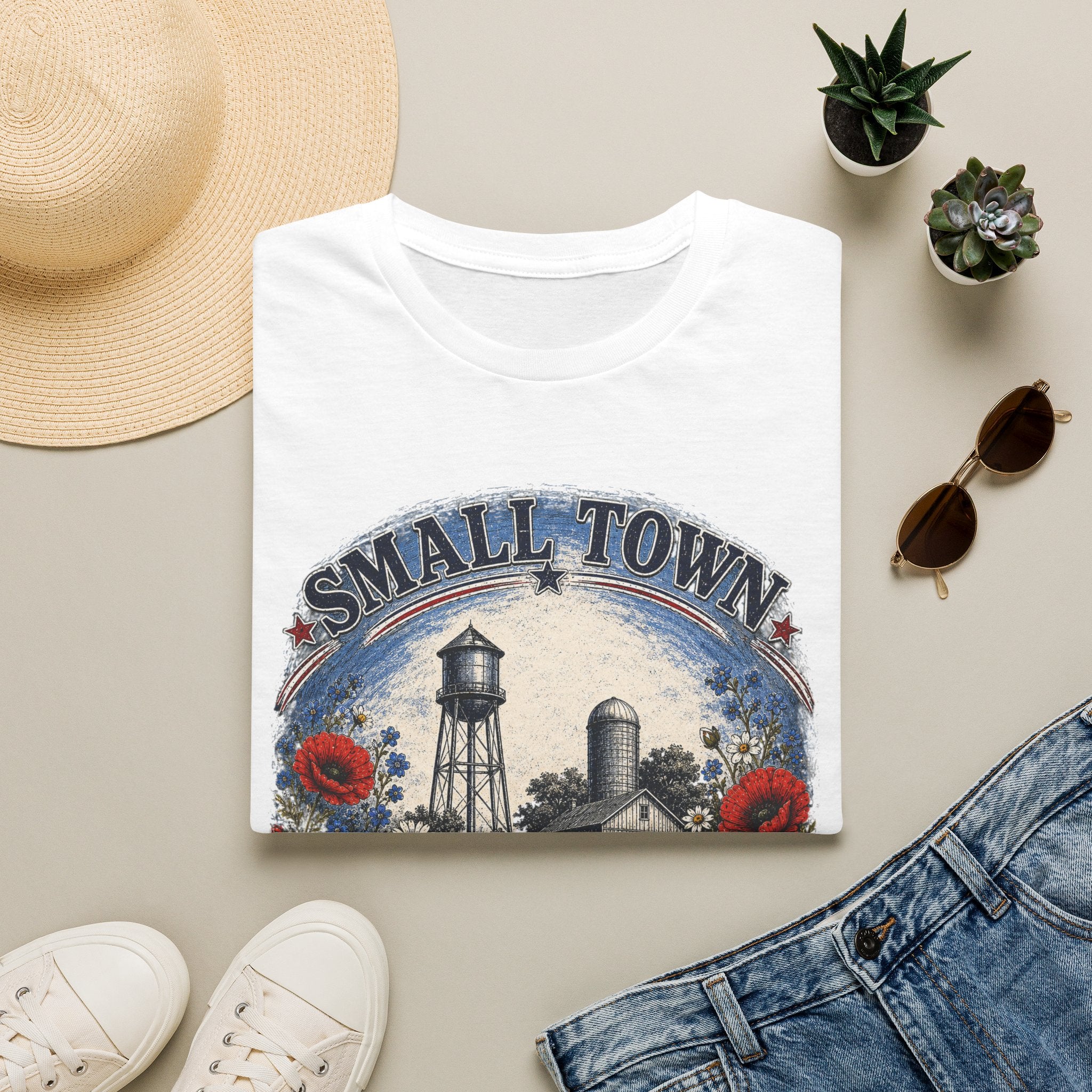 Country Small Town Roots - Women's T-shirt