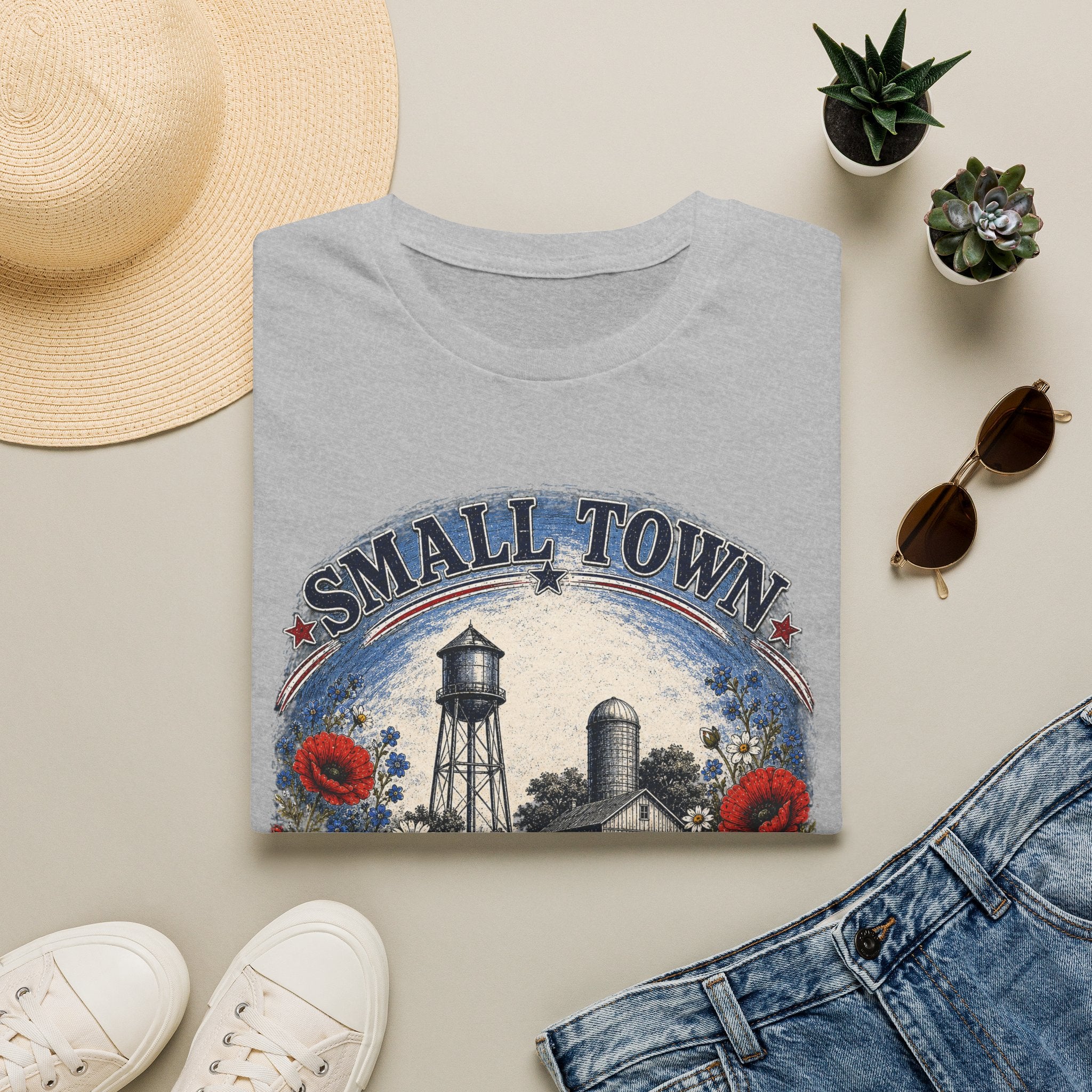Country Small Town Roots - Women's T-shirt