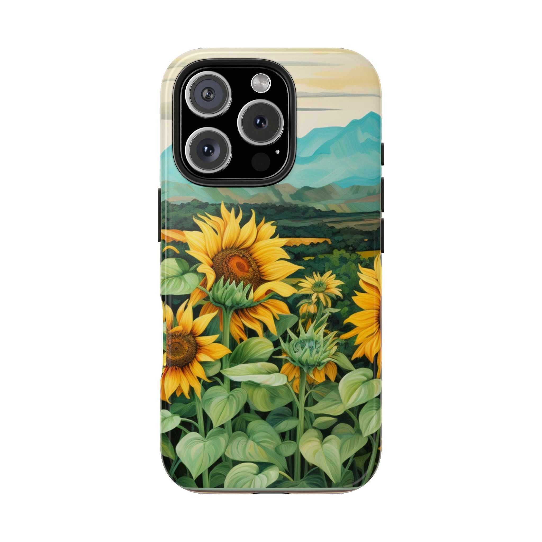 Sunflower Sun - Tough Case for iPhone 14, 15, 16