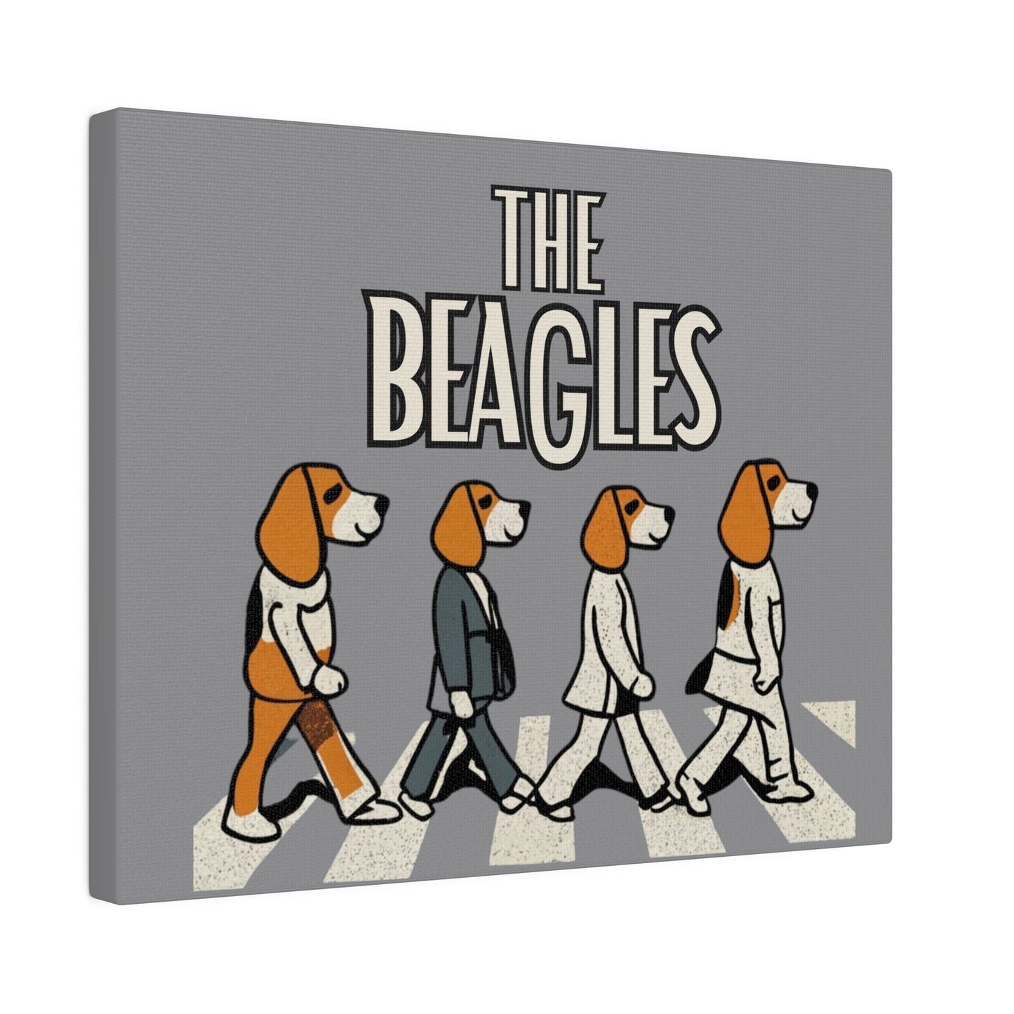 The Beagles - Matte Canvas, Stretched, 0.75"