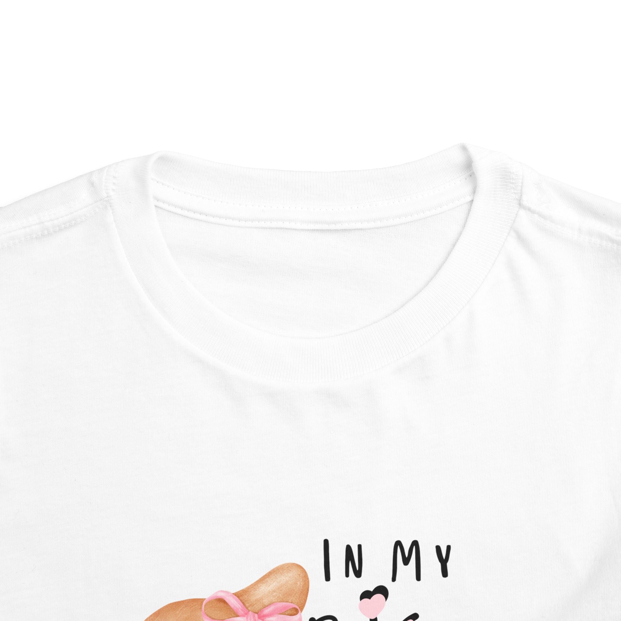 "In my Big Sister Era" - Toddler Tee with Cute Bunny Design