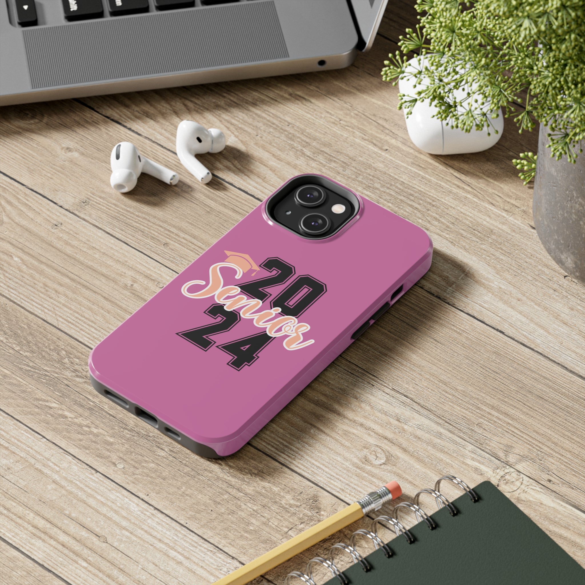 Senior Class Graduate 2024 Pink - Tough Phone Cases - Spruced Roost