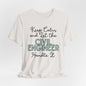 Keep Calm and let the Civil Engineer handle It - Jersey Short Sleeve Tee