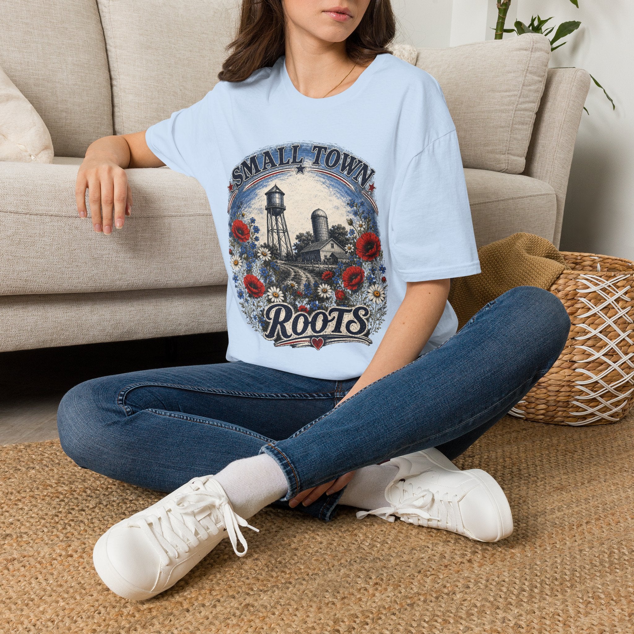 Country Small Town Roots - Women's T-shirt