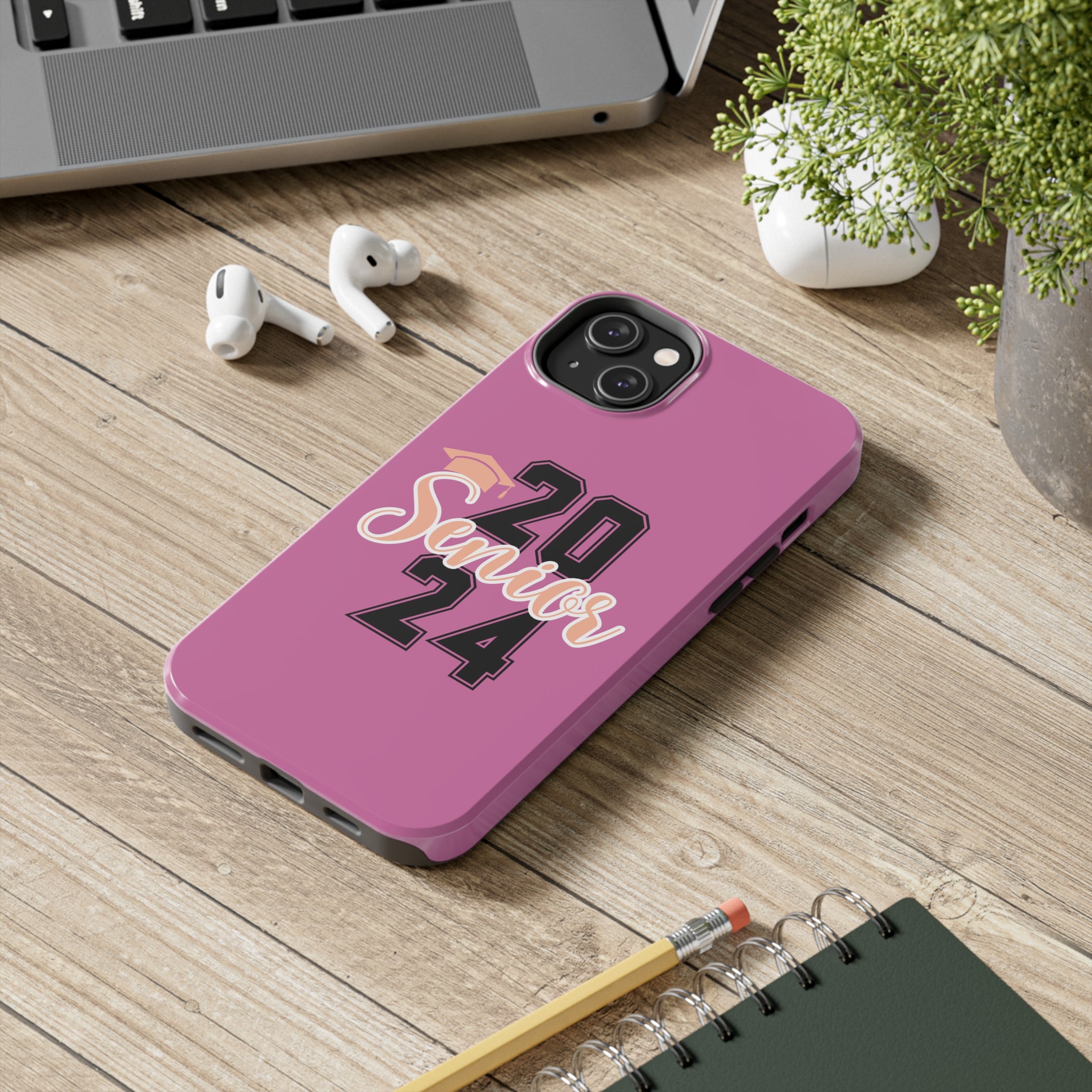 Senior Class Graduate 2024 Pink - Tough Phone Cases - Spruced Roost