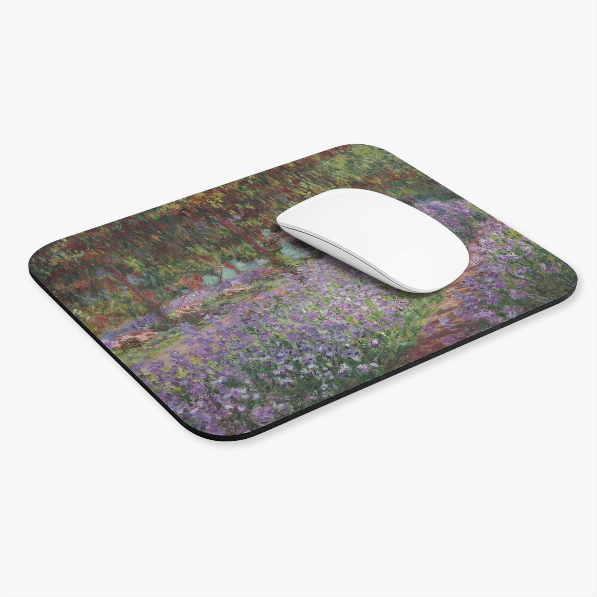 Lilacs in the Sun - Claude Monet - Mouse pad  (Rectangle) - Spruced Roost