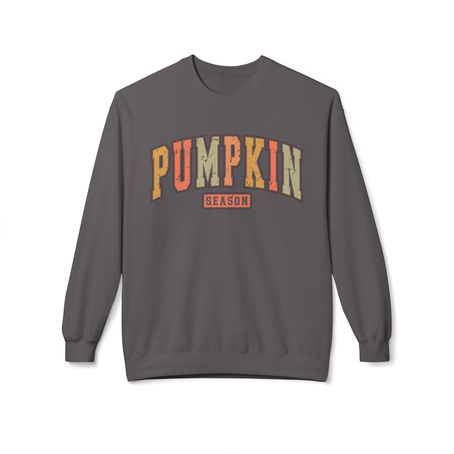 Pumpkin Season - Midweight Softstyle Fleece Crewneck Sweatshirt