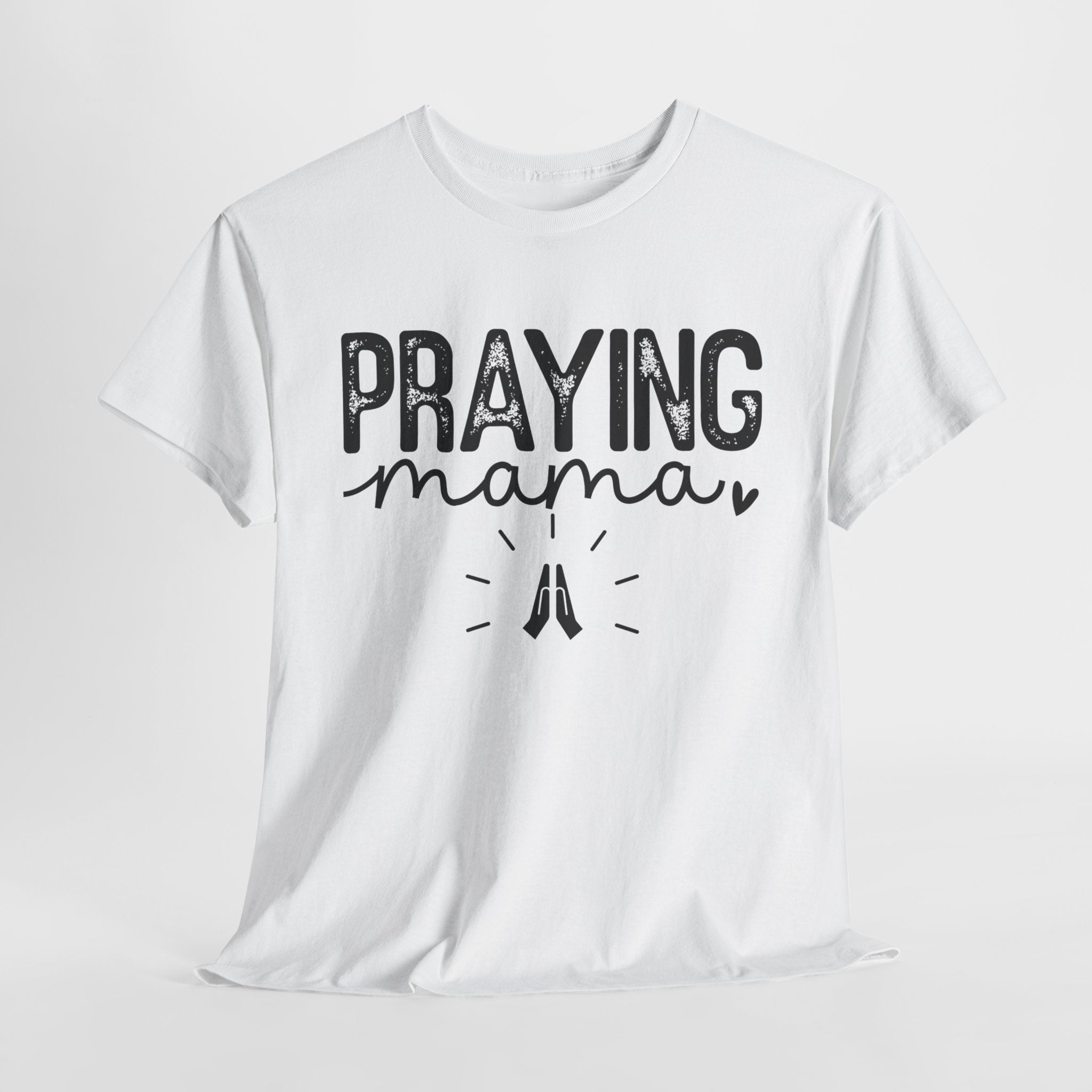 Praying Mama Black Unisex Heavy Cotton Tee - Spruced Roost