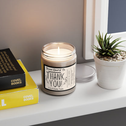 Thank You Scented Candles, 9oz