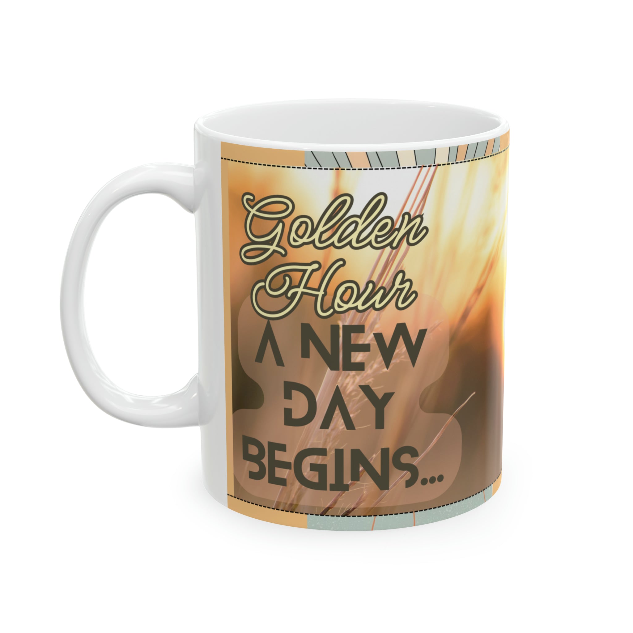 Golden Hour:  A new Day - Ceramic Mug, 11oz